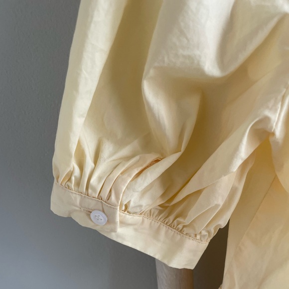 DAMO yellow midi dress with collar - Picture 5 of 5